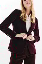 Aurora blazer plum woman