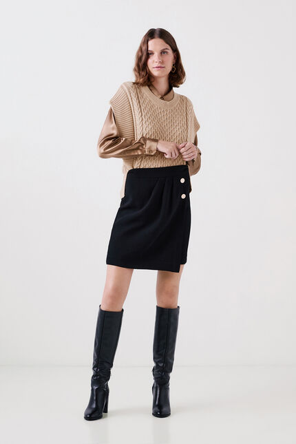 Pull mrudy sable femme