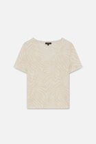 Tmario t-shirt cream woman