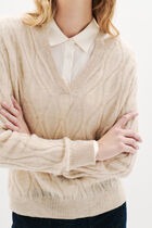 Msavanna sweater light grey woman