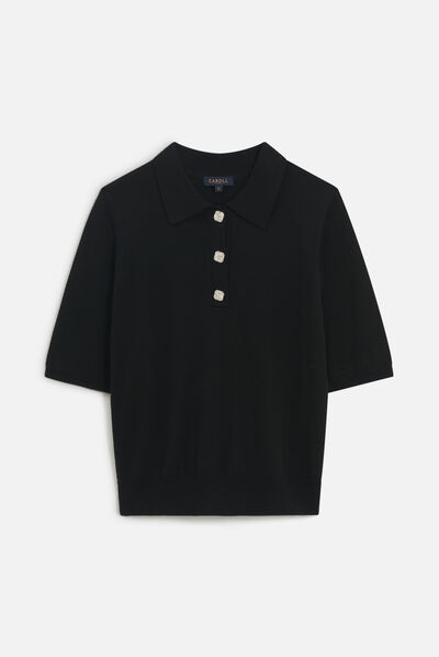 Pull maya noir femme