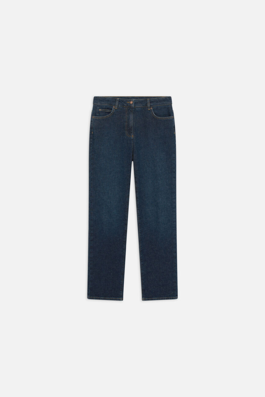 Hose pop denim double stone damen
