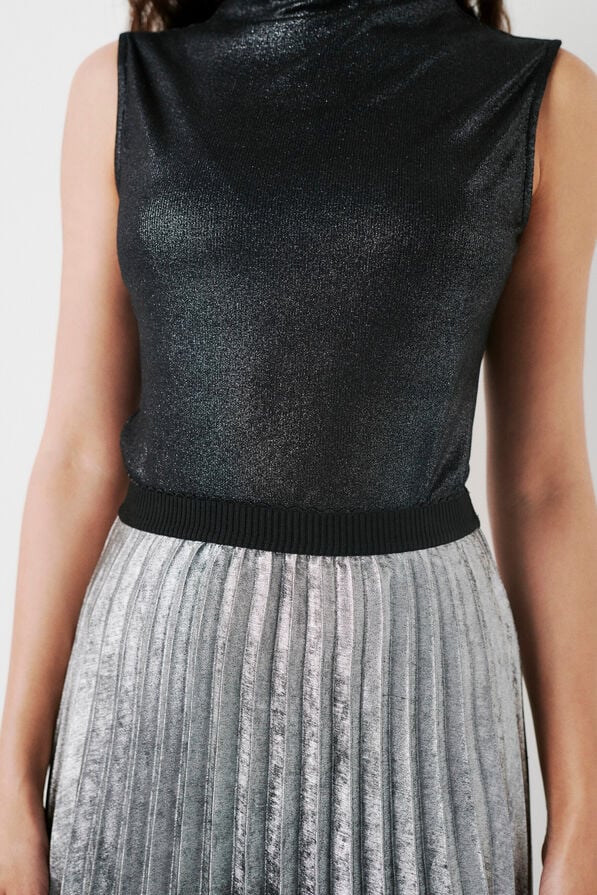 jupe joe2 gris argent femme Jupe joe2 gris argent femme