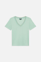 Jin t-shirt light green woman