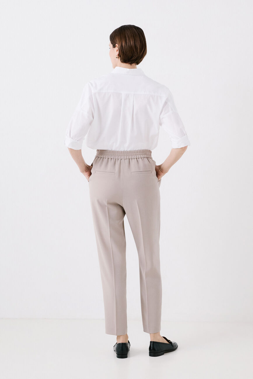 Pants pdanna beige woman