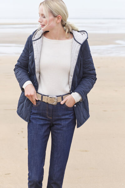 doudoune bali bleu marine femme