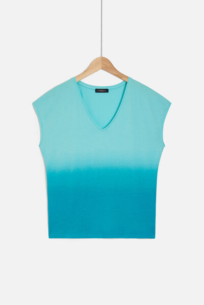 tshirt danae vert emeraude femme