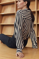 Caby shirt navy blue woman