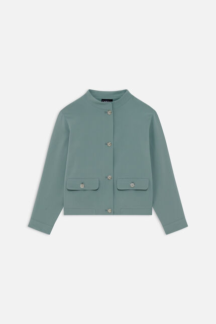 Giacca Veronique verde pastello donna