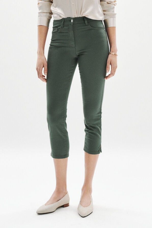pinocchietto mason verde cachi donna Pinocchietto Mason verde cachi donna