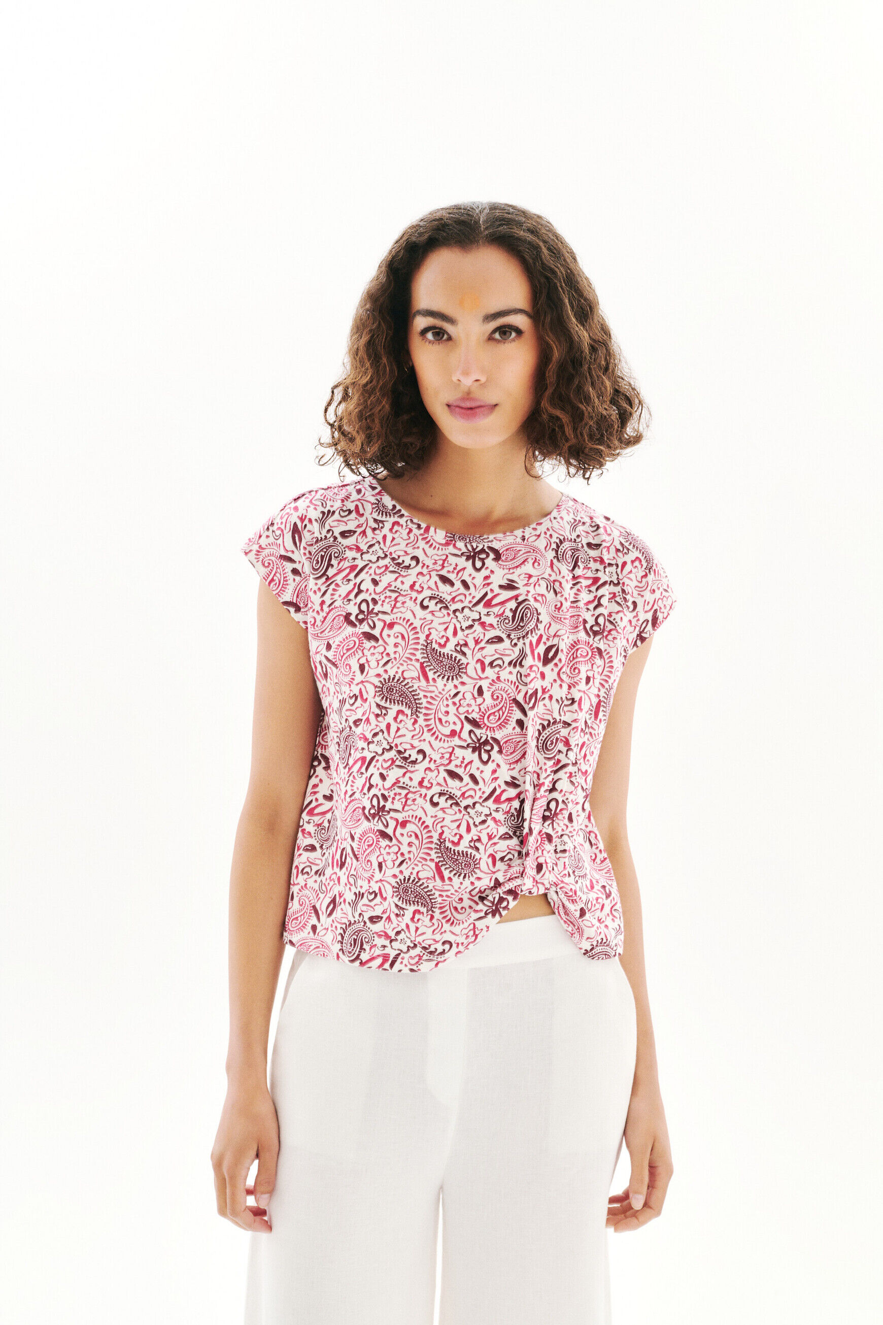 T-shirt Timi1 rose fushia femme