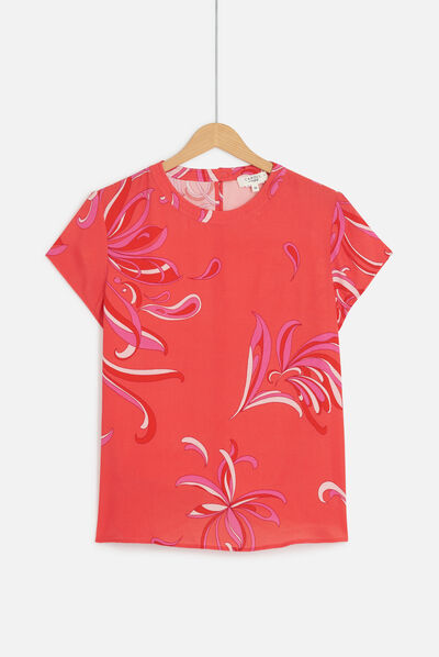 Blusa Gracie rosso donna