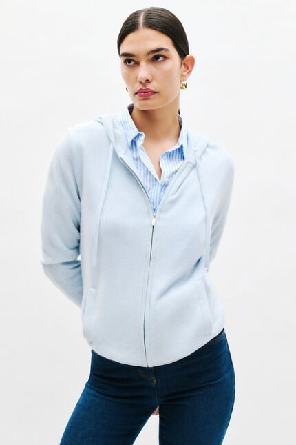 Chaqueta Basila azul cielo mujer