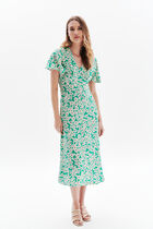 Rosely1 dress teal green woman