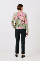 manolia2 jumper khaki green woman