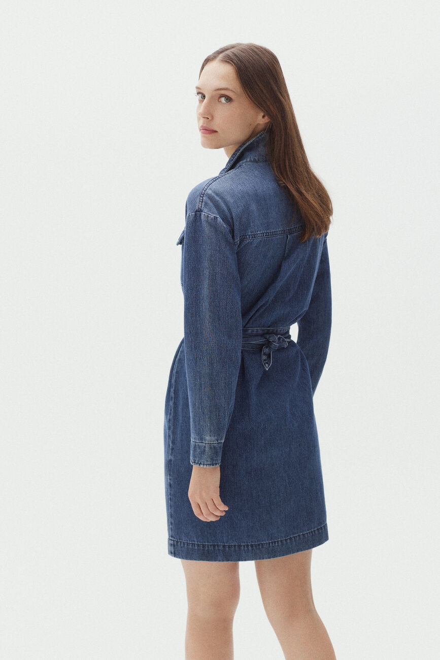 robe faustine denim stone femme