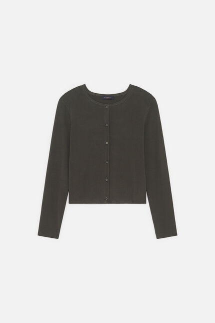 Gilet Mwindsor vert kaki femme