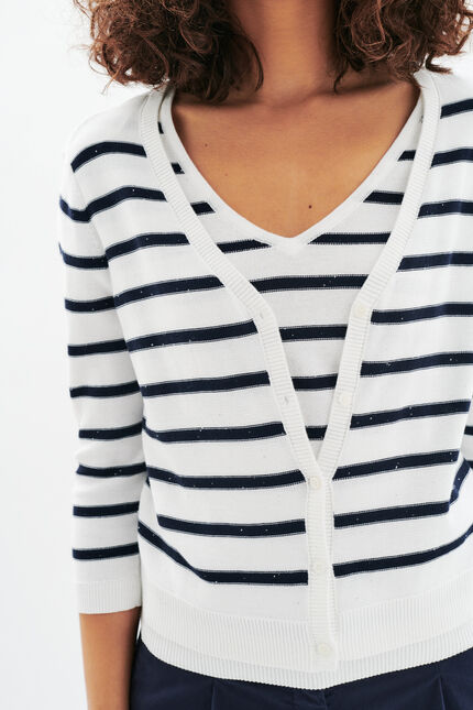 Gilet Msuzy bleu marine femme