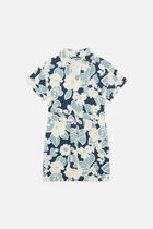 Rokan dress light blue woman
