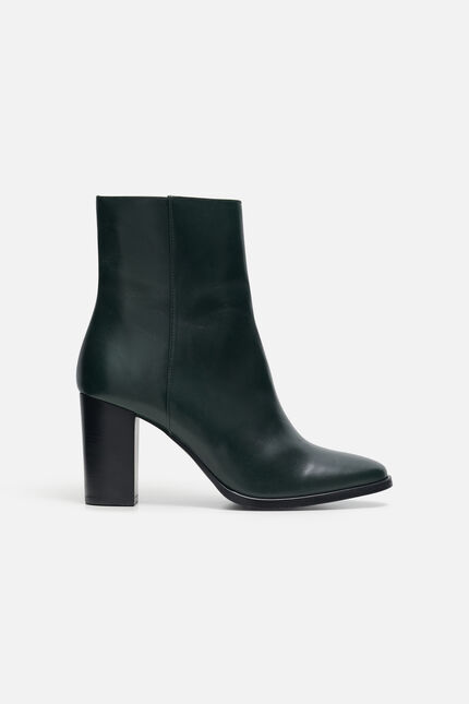 Bottines itara vert fonce femme