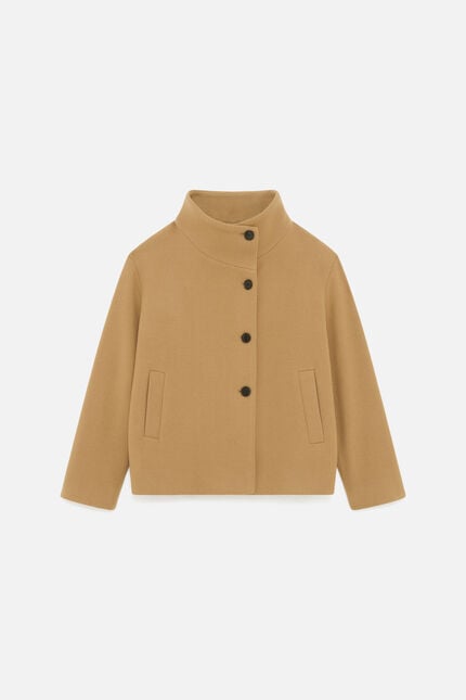 Cappotto Gassim cammello donna