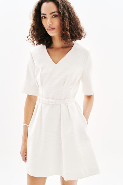 Abito Rosina ecru donna