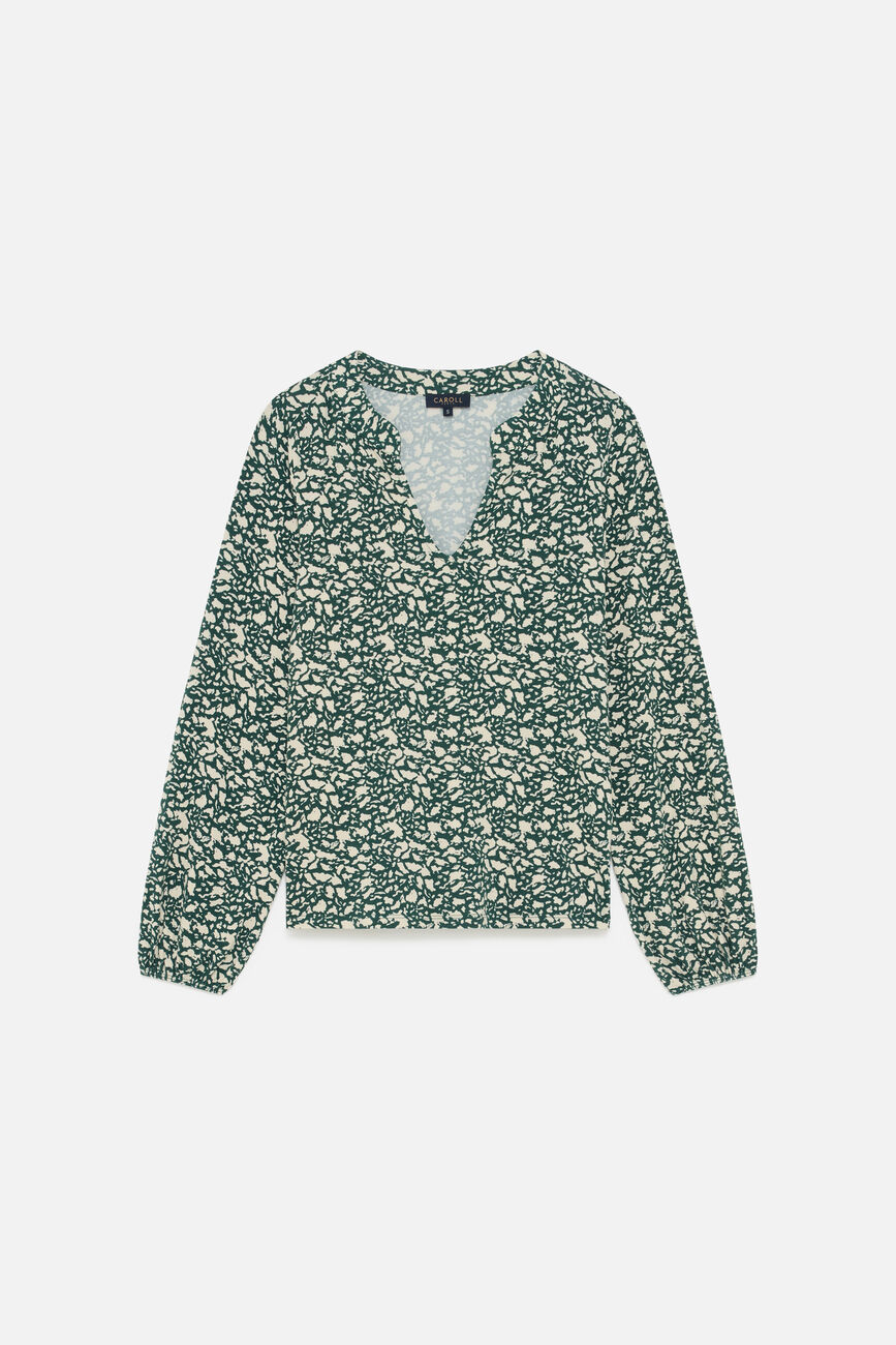 T-shirt timothee vert fonce femme