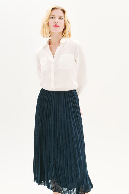 Jupe Jnelle bleu marine femme