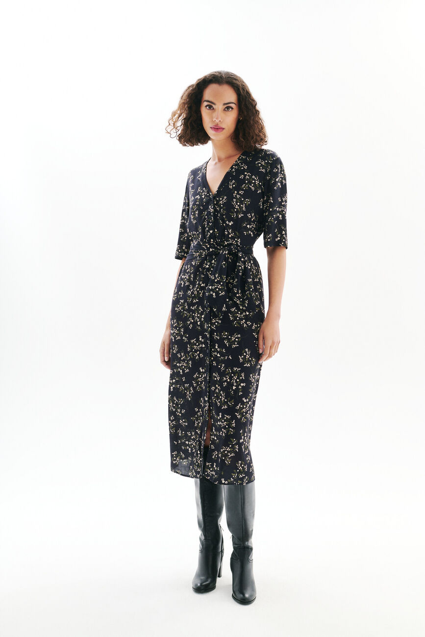 Relisa dress black woman