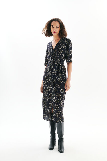 Robe Relisa noir femme