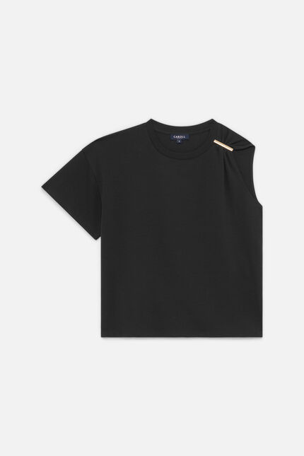 T-shirt Tlouane noir femme