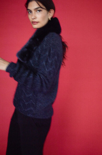 Maglione mstanley blu navy donna