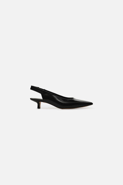 Sandalen Escarpi aus Naturleder schwarz damen