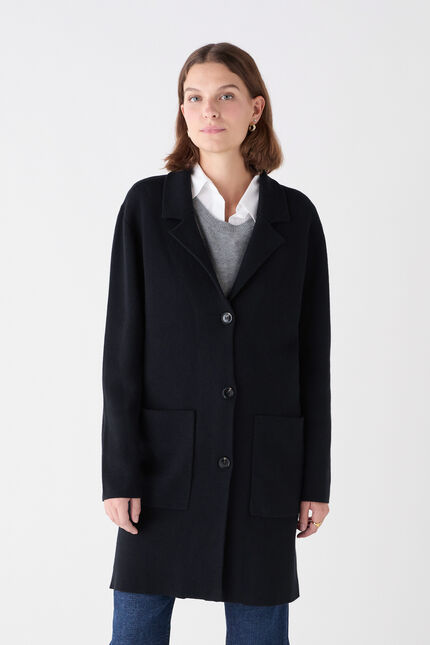 Gilet Mtristan noir femme