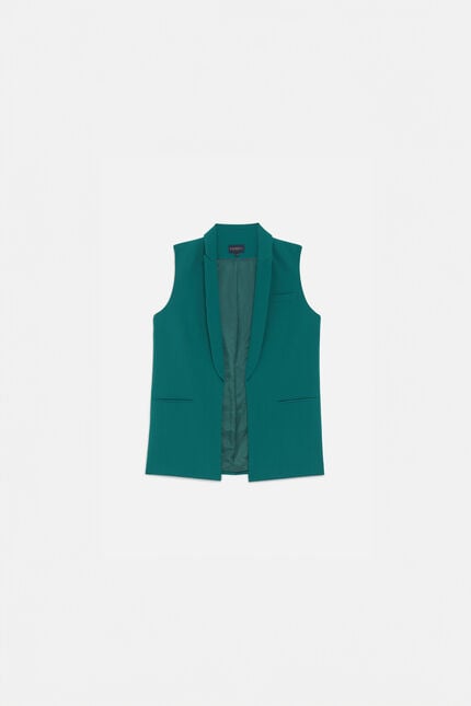 Veste vopale vert emeraude femme