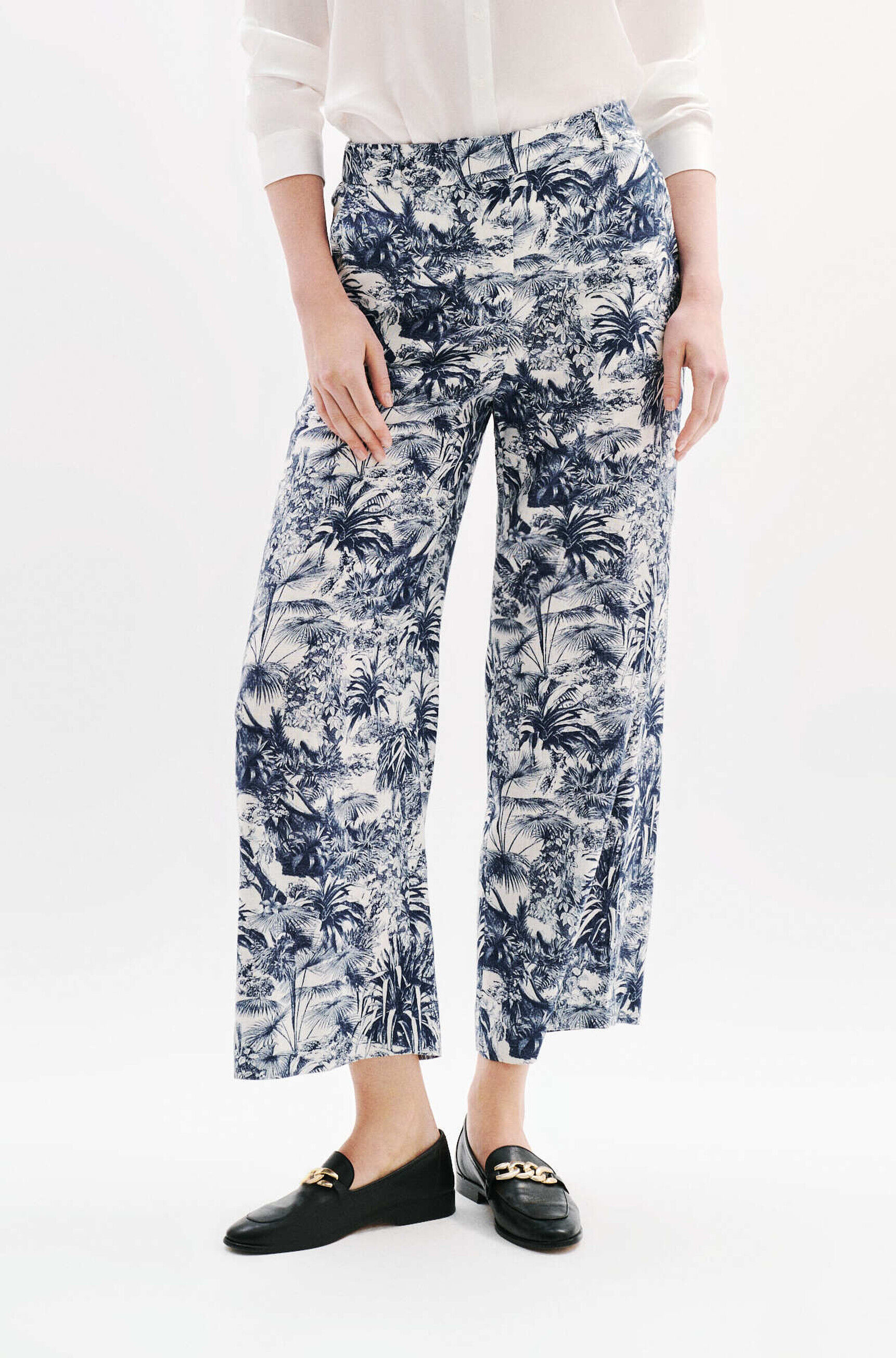 Pantalon Panda3 blanc femme