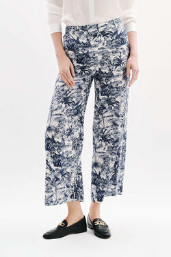 Pantalon Panda3 blanc femme