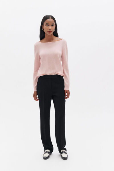 Pull msofiane rose pastel femme