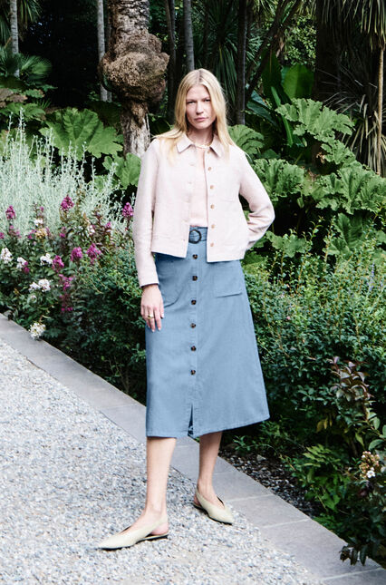 Jupe Jemy denim stone femme