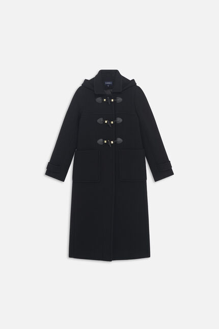 Manteau Ganville noir femme