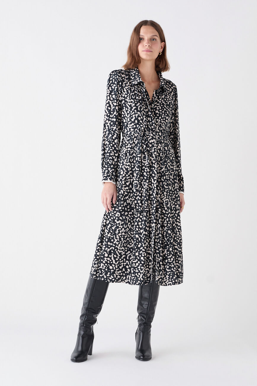 Robe Rilesta noir femme
