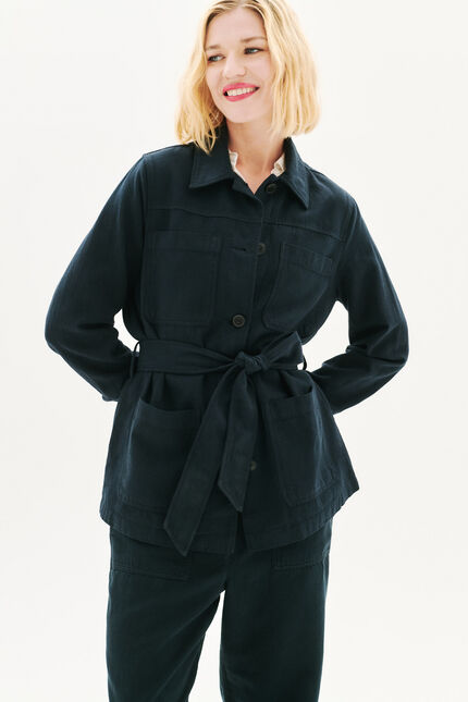 Veste Saharienne Vkelly2 noir femme