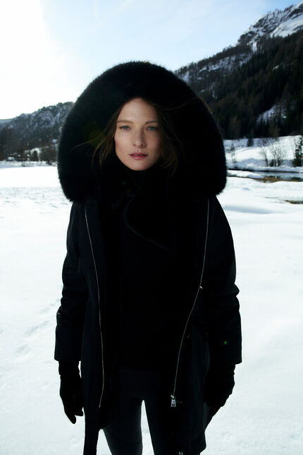 Parka gtoundra noir femme