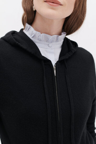 gilet basila noir femme