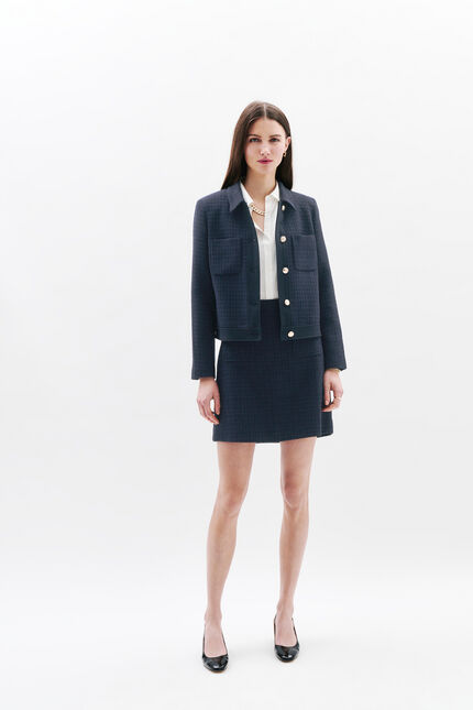 Vonetta Jacke marineblau damen