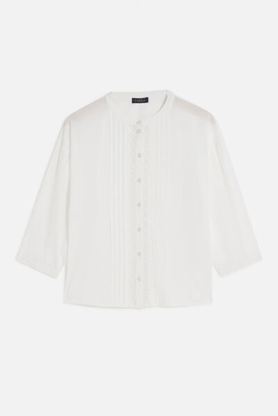 Camicia carlito bianco donna