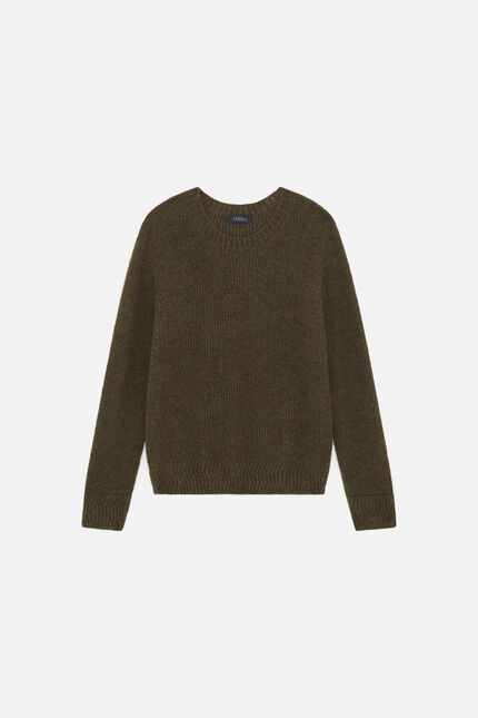 Pull Mclarisse vert kaki femme