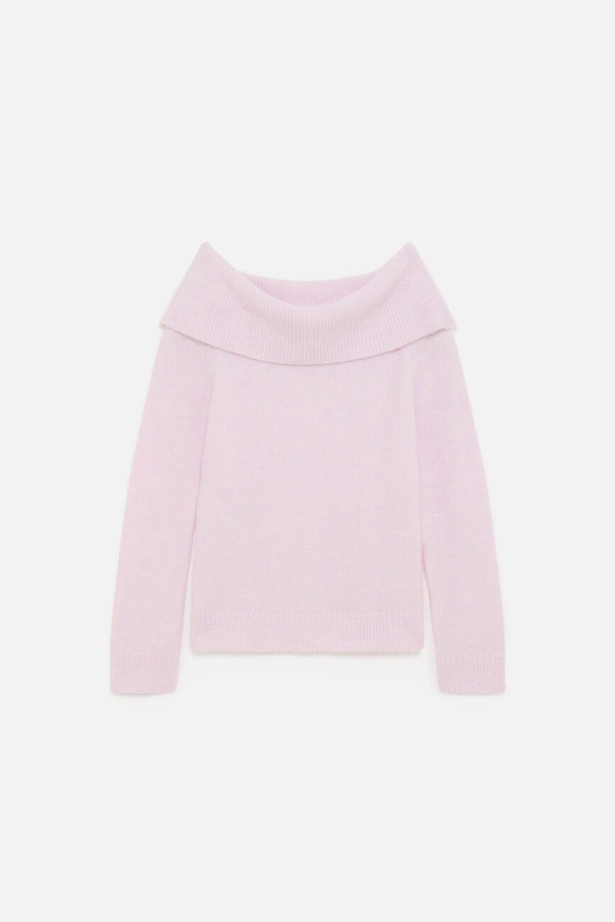 Pull Mlivia mauve femme