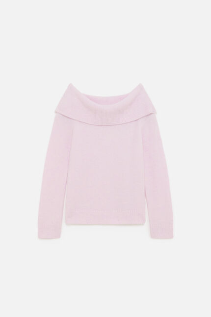 Maglione Mlivia malva donna