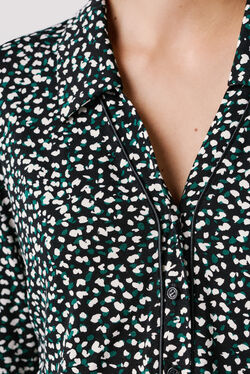 T-shirt Tito vert foncé donna